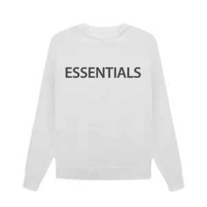 Essentials Overlapped Sweatshirt White